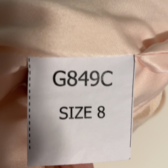 NWT Amsale Crinkle Chiffon Bridesmaid Dress - Picture 9 of 9